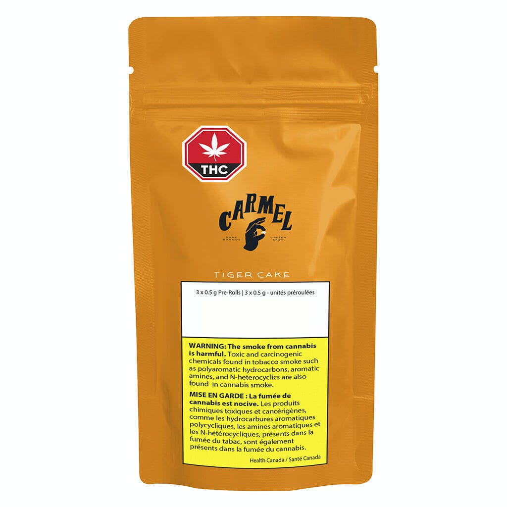 Tiger Cake Pre-Rolls - Tiger Cake Pre-Rolls 3x0.5g Pre-Rolls