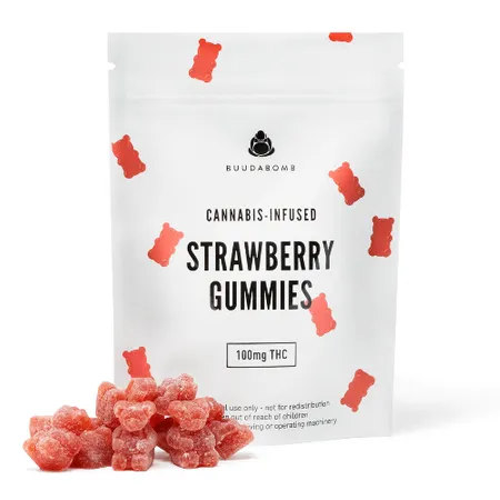 BUUDABOMB STRAWBERRY 100MG