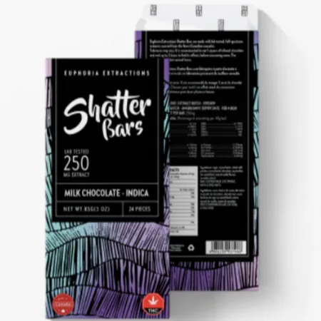 EUPHORIA EXTRACTIONS MILK CHOCOLATE INDICA